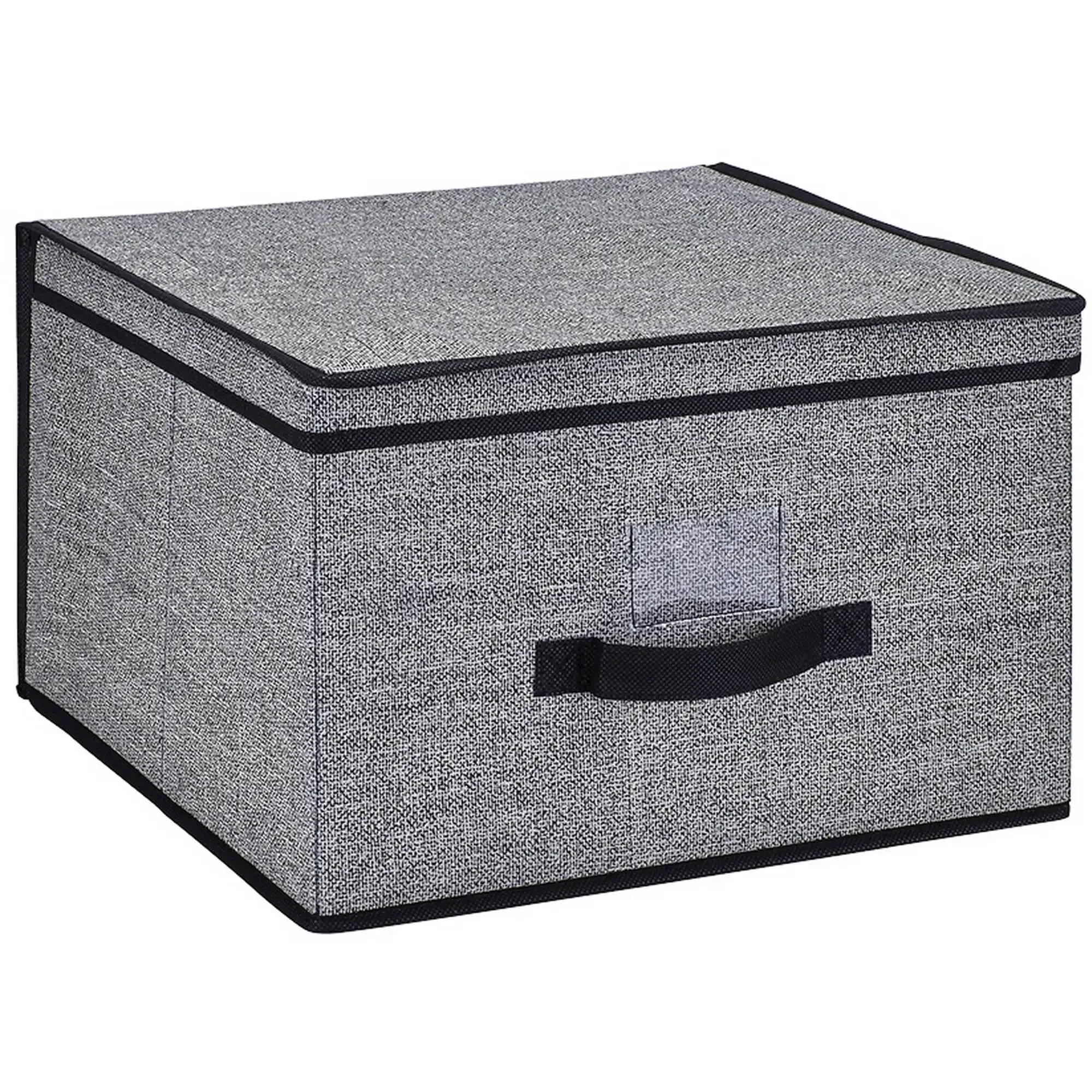 11.22 Gallon Jumbo Fabric Storage Boxes, Black Storage Box Organizer Box Fast Transportation
11.22 Gallon Jumbo Fabric Storage Boxes, Black Storage Box Organizer Box Fast Transportation