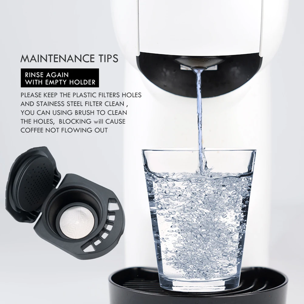 Многоразовый адаптер для кофейных капсул, адаптер для машины Dolce Gusto маленький XS & Genis, аксессуары для кухни, кафе
Многоразовый адаптер для кофейных капсул, адаптер для машины Dolce Gusto маленький XS & Genis, аксессуары для кухни, кафе