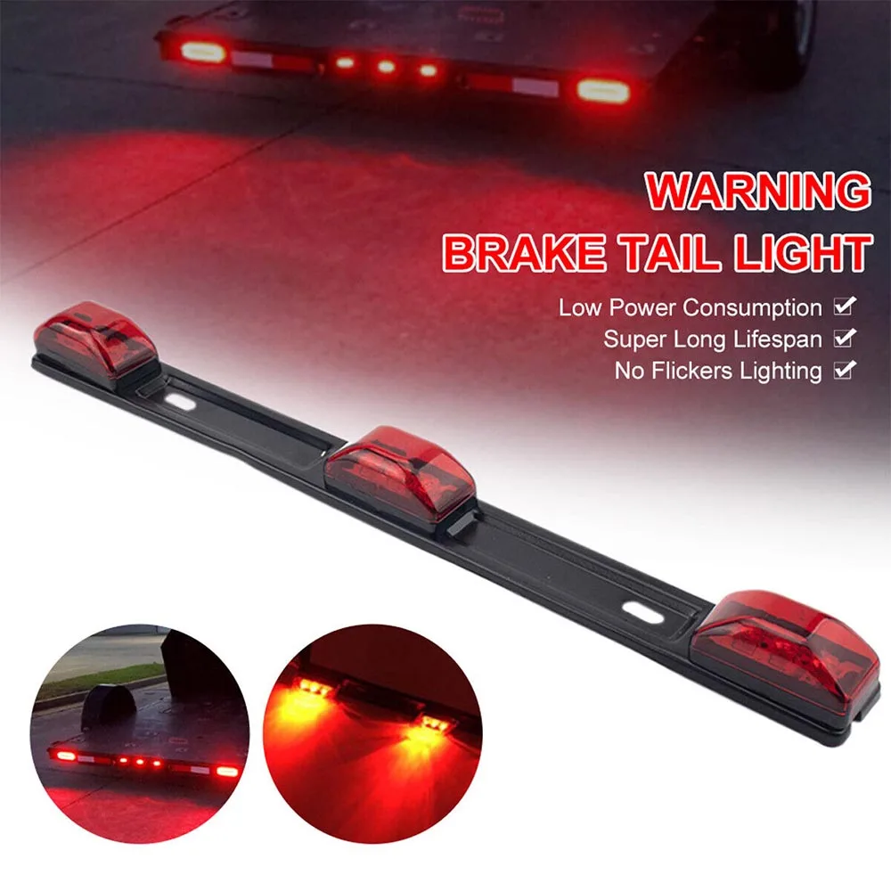 9LED Clearance ID Bar Marker Tail Light Red Clearance Light Brake Lamp Identification Light for Pickup Cargo Trailer Truck Boat
9LED Clearance ID Bar Marker Tail Light Red Clearance Light Brake Lamp Identification Light for Pickup Cargo Trailer Truck Boat