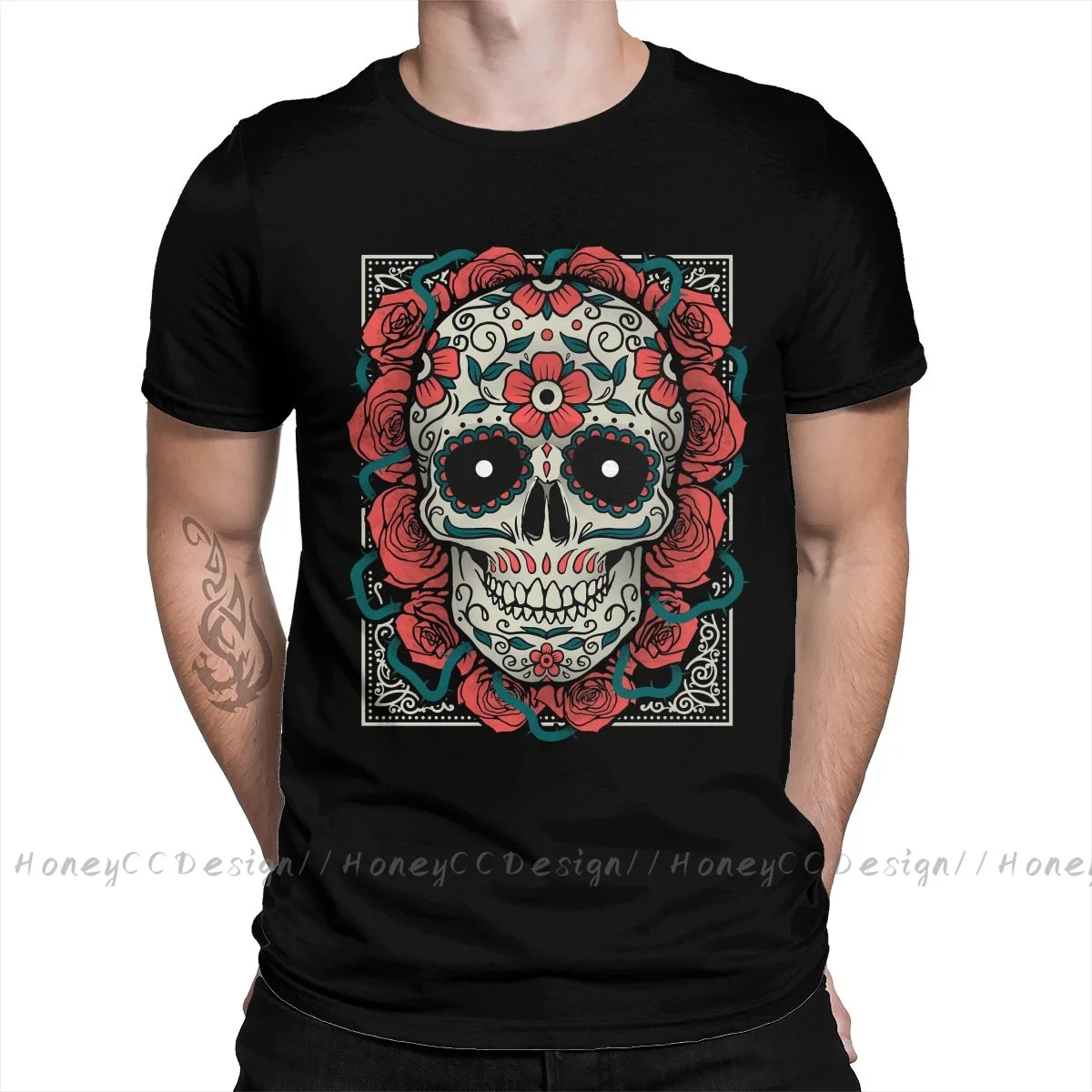 Shirt Men Clothing Mexico Skull Sugar T-Shirt Mexican Skull 1 Fashion Unisex Short Sleeve TShirt Loose
Shirt Men Clothing Mexico Skull Sugar T-Shirt Mexican Skull 1 Fashion Unisex Short Sleeve TShirt Loose