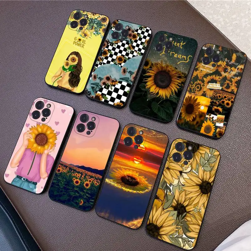 Lovely Smiling Sunflower Phone Case Silicone Soft for iphone 14 13 12 11 Pro Mini XS MAX 8 7 6 Plus X XS XR Cover
Lovely Smiling Sunflower Phone Case Silicone Soft for iphone 14 13 12 11 Pro Mini XS MAX 8 7 6 Plus X XS XR Cover