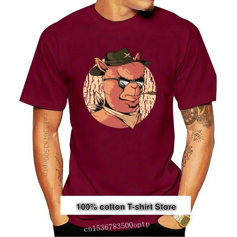Nueva camiseta con ilustraciones divertidas para hombre, Cowboy Alpaca, Camiseta clásica de diseño personalizado
Nueva camiseta con ilustraciones divertidas para hombre, Cowboy Alpaca, Camiseta clásica de diseño personalizado