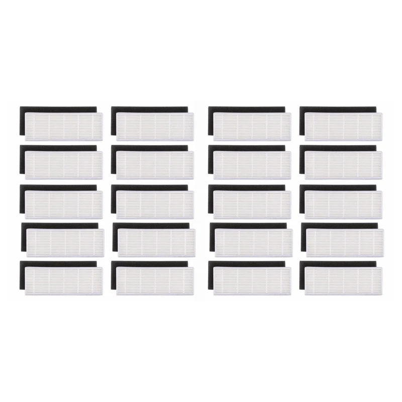 40Pcs HEPA Filter & Sponge Filters Replacements for Ilife A4S A6 A4 A40 Dust Cleaning Filter Vacuum Cleaner Accessories
40Pcs HEPA Filter & Sponge Filters Replacements for Ilife A4S A6 A4 A40 Dust Cleaning Filter Vacuum Cleaner Accessories