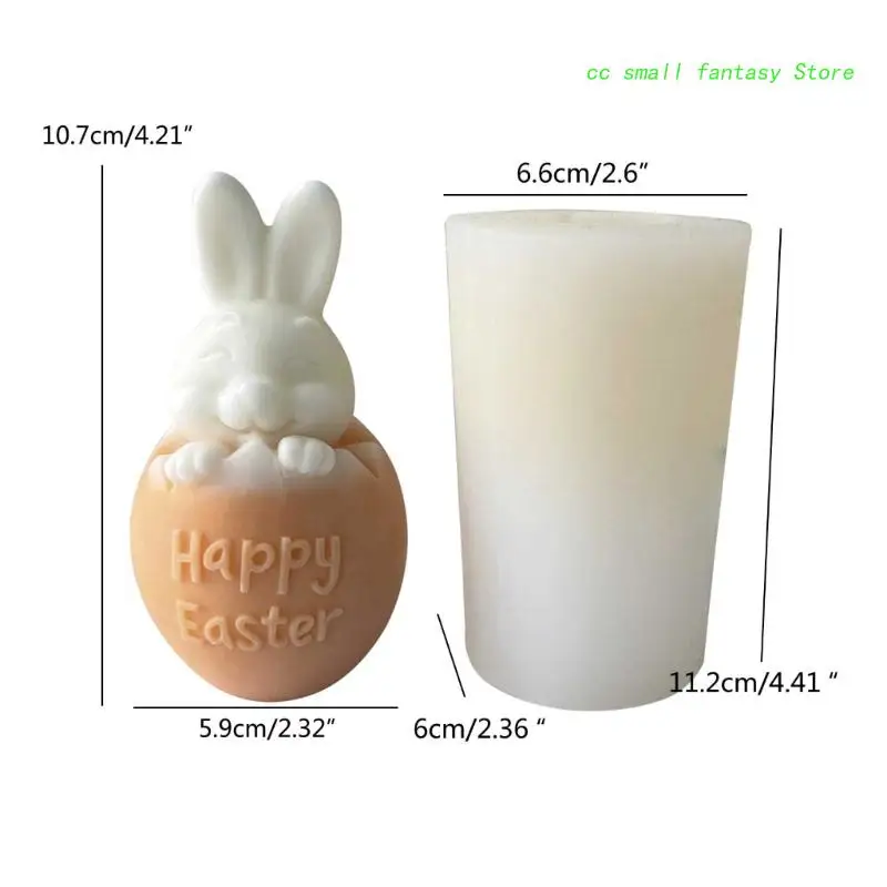 Rabbit Candle Silicone Mold Easter Egg Silicone Mold for Making Candle Soap Plaster Cake Fondant Chocolate Home Decor
Rabbit Candle Silicone Mold Easter Egg Silicone Mold for Making Candle Soap Plaster Cake Fondant Chocolate Home Decor