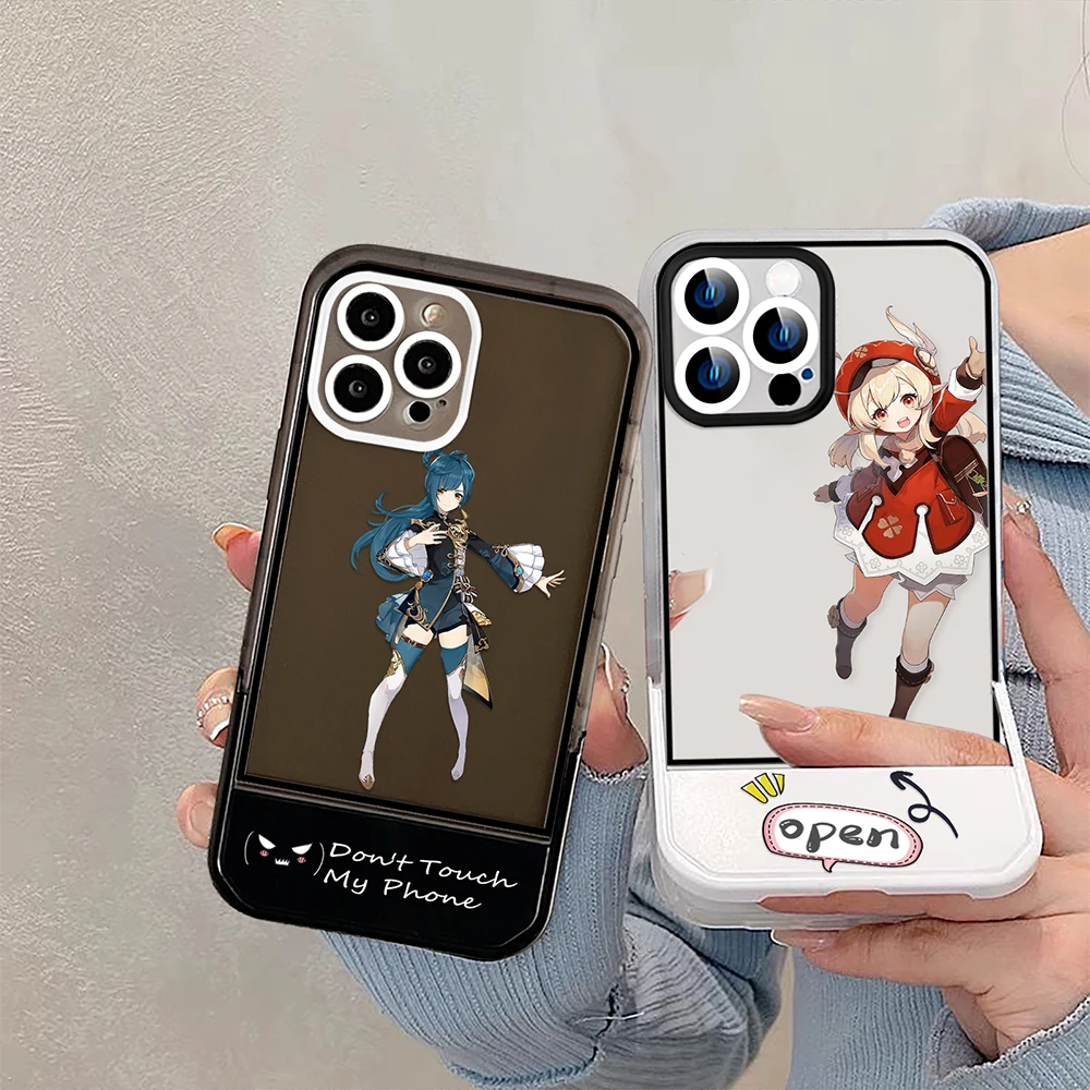 Genshin Impact Klee Stand Holder Case for iPhone 14ProMax 14Plus 13 12 11 Pro Max Transparent Silicone Protection Back Cover
Genshin Impact Klee Stand Holder Case for iPhone 14ProMax 14Plus 13 12 11 Pro Max Transparent Silicone Protection Back Cover