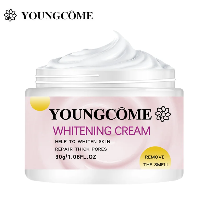 YOUNGCOME устраняет мелазму, веснушки, возрастные пятна, регулирует регенерацию клеток кожи, изысканный отбеливающий крем
YOUNGCOME устраняет мелазму, веснушки, возрастные пятна, регулирует регенерацию клеток кожи, изысканный отбеливающий крем