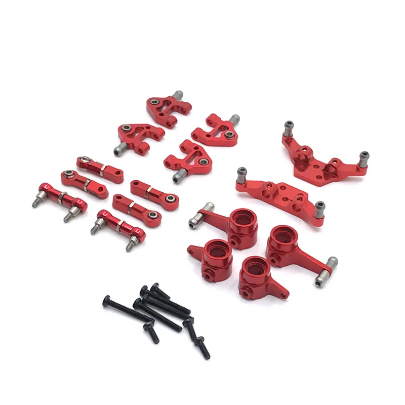 Suitable for WLtoys 1/28 K969 K979 K989 K999 P929 RC car, metal upgrade parts, modified 6 pieces set, red, blue 2 colors
Suitable for WLtoys 1/28 K969 K979 K989 K999 P929 RC car, metal upgrade parts, modified 6 pieces set, red, blue 2 colors