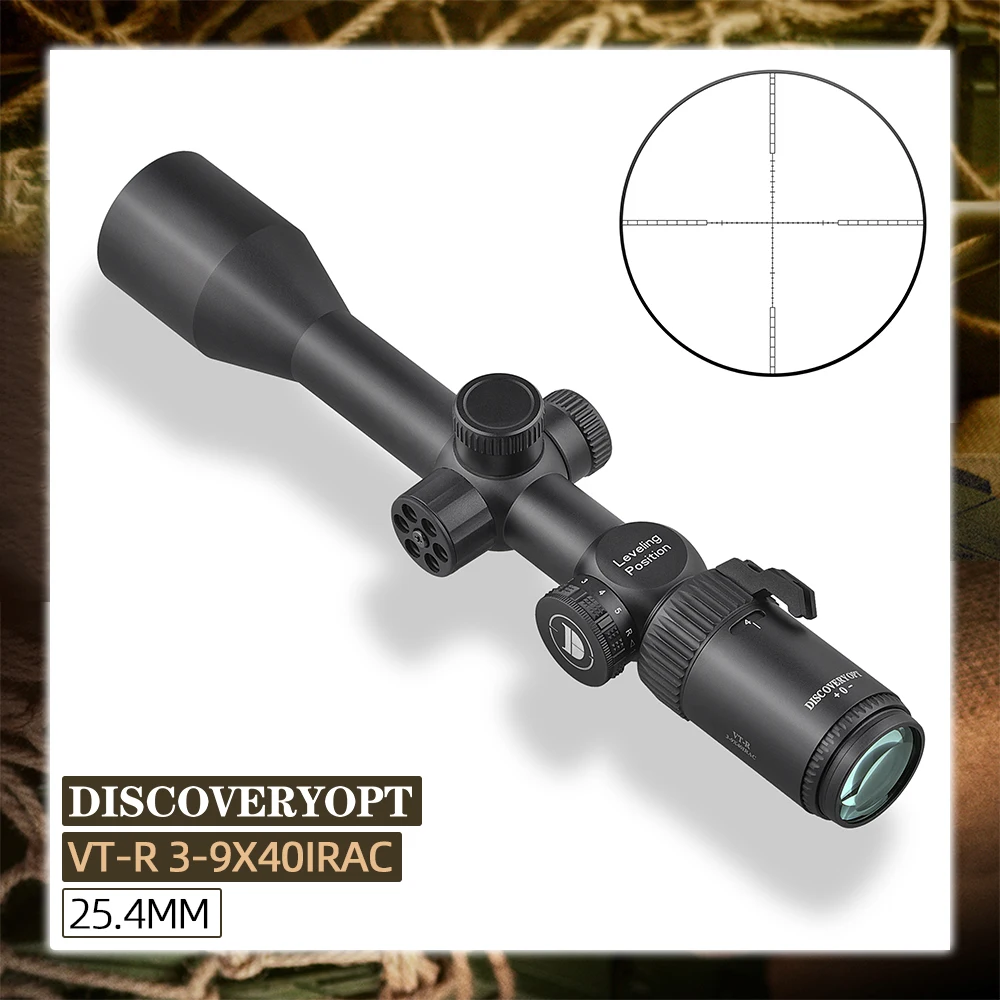 Оптический прицел для винтовки Discovery с диаметром 177 дюйма, диаметром дюйма, световым индикатором и цилиндрическими колесами 
Оптический прицел для винтовки Discovery с диаметром 177 дюйма, диаметром дюйма, световым индикатором и цилиндрическими колесами