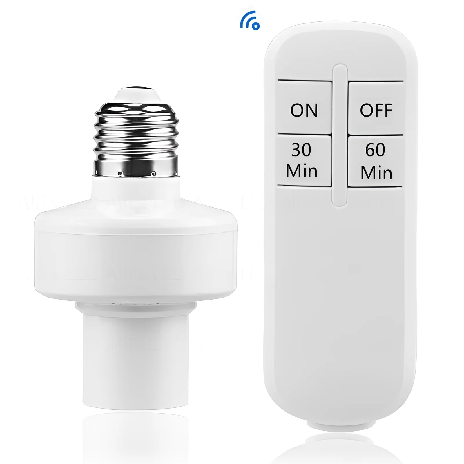 E27 Wireless Remote Control Light Lamp AC220V Holder High Quality 20M base oN/off Switch Socket Range Smart Device For LED Bulb
E27 Wireless Remote Control Light Lamp AC220V Holder High Quality 20M base oN/off Switch Socket Range Smart Device For LED Bulb