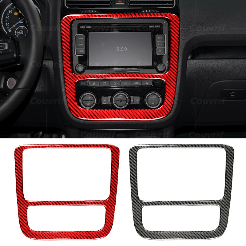 Carbon Fiber Central Control CD Volume Menu Panel Decorative Stickers For Volkswagen VW Scirocco R MK3 Car Sticker Accessories 
Carbon Fiber Central Control CD Volume Menu Panel Decorative Stickers For Volkswagen VW Scirocco R MK3 Car Sticker Accessories