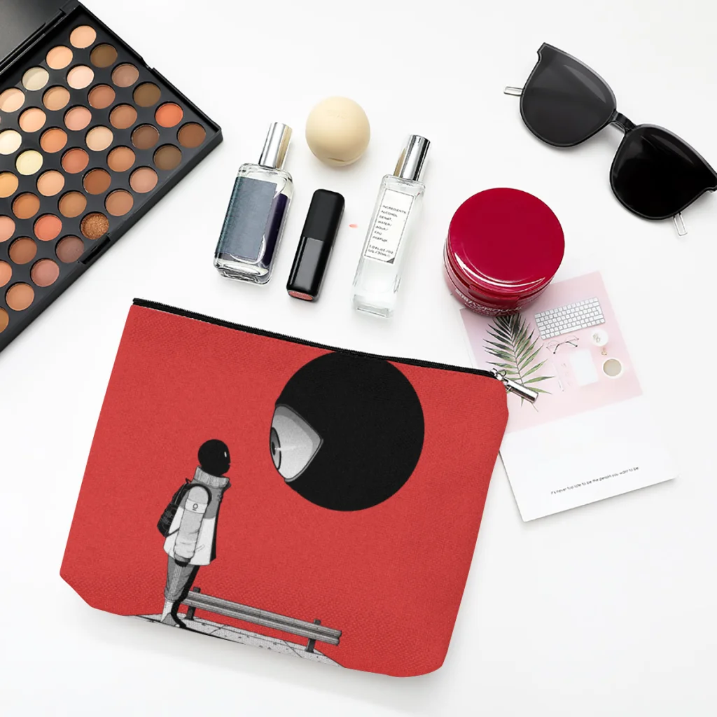 Black Eyeball Linen Women Cosmetic Bag Illustration Makeup Pouch Lady Tote Purse Zipper Clutch Phone Purse
Black Eyeball Linen Women Cosmetic Bag Illustration Makeup Pouch Lady Tote Purse Zipper Clutch Phone Purse