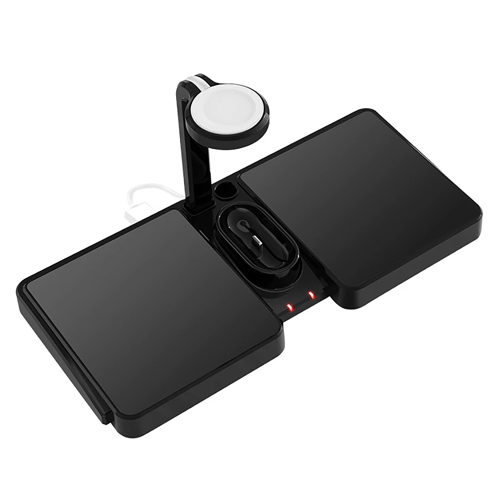 Four-In-One Wireless Charger for Apple Android Mobile Phone Watch Earphone Pen Multifunctional Wireless Charger
Four-In-One Wireless Charger for Apple Android Mobile Phone Watch Earphone Pen Multifunctional Wireless Charger