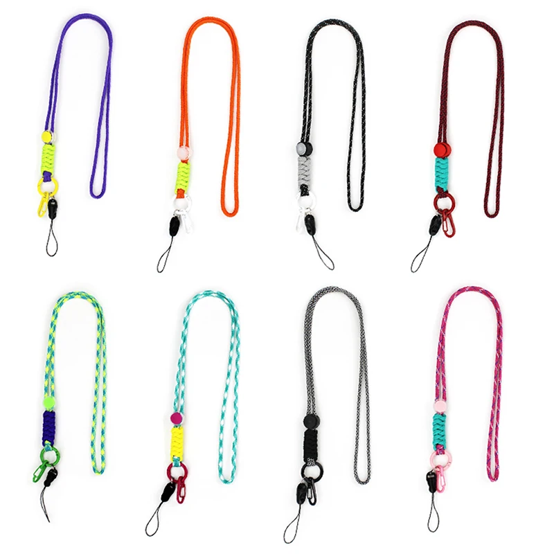 Adjustable Short Strap Lanyard Mobile Phone Lanyard Chain Anti-Lost Neck Sling Multifunctional Knitting Bicolor Key Buckle
Adjustable Short Strap Lanyard Mobile Phone Lanyard Chain Anti-Lost Neck Sling Multifunctional Knitting Bicolor Key Buckle
