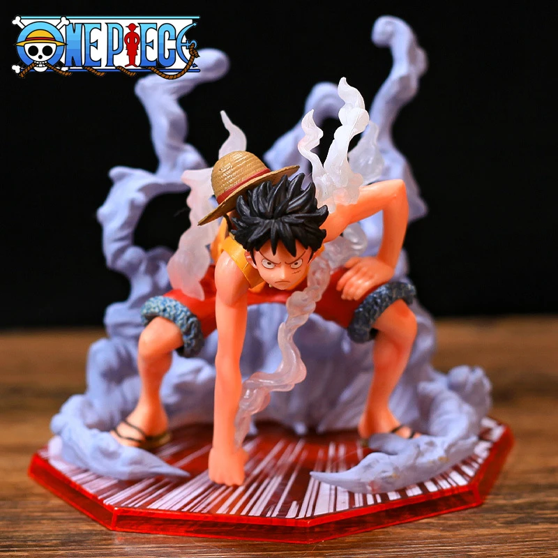 11cm One Piece Anime Figure Luffy Gear 2 Fighting Stance Action Figurines Pvc Model Collection Statue Dolls Decor Children Toys
11cm One Piece Anime Figure Luffy Gear 2 Fighting Stance Action Figurines Pvc Model Collection Statue Dolls Decor Children Toys