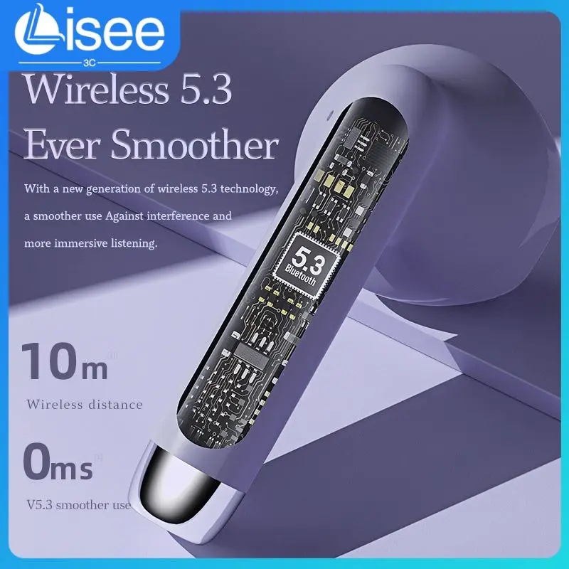 Tws-стереонаушники с микрофоном и сенсорным управлением
Tws-стереонаушники с микрофоном и сенсорным управлением