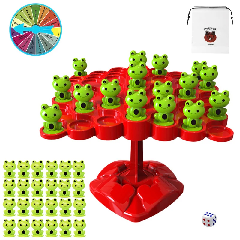 Parent-Child Interactive Desktop Intellectual Toys Montessori Frog Balance Tree Education Leisure Kids Learning Funny Party Game
Parent-Child Interactive Desktop Intellectual Toys Montessori Frog Balance Tree Education Leisure Kids Learning Funny Party Game