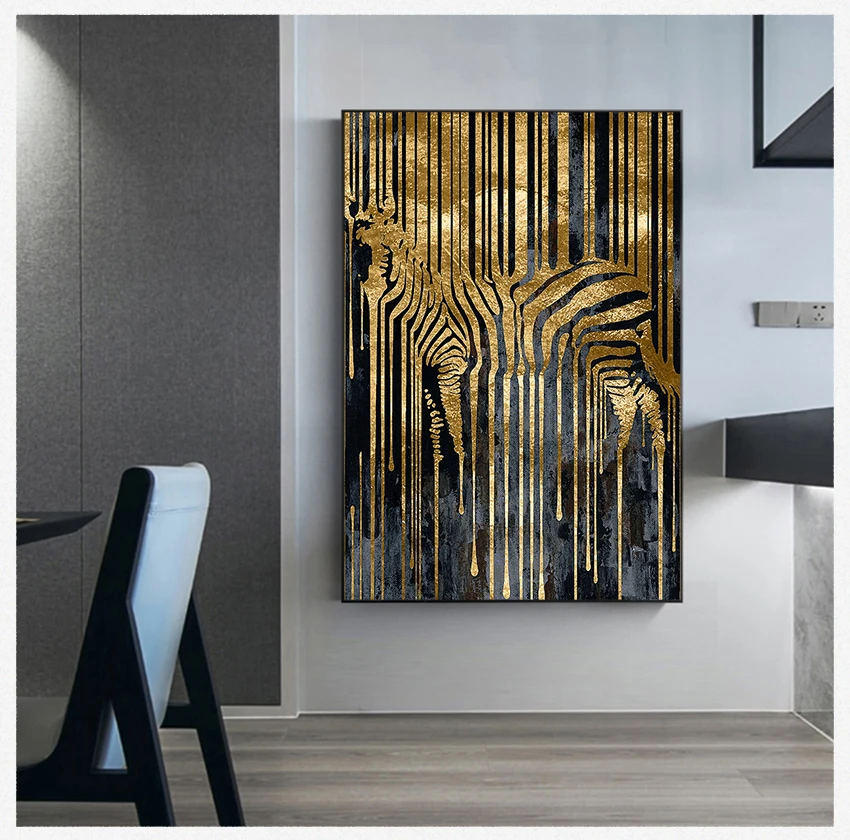 Posters and Prints Scandinavian Cuadros Wall Art Picture for Living Room Abstract Art Golden Zebra Nordic Canvas Painting Modern
Posters and Prints Scandinavian Cuadros Wall Art Picture for Living Room Abstract Art Golden Zebra Nordic Canvas Painting Modern