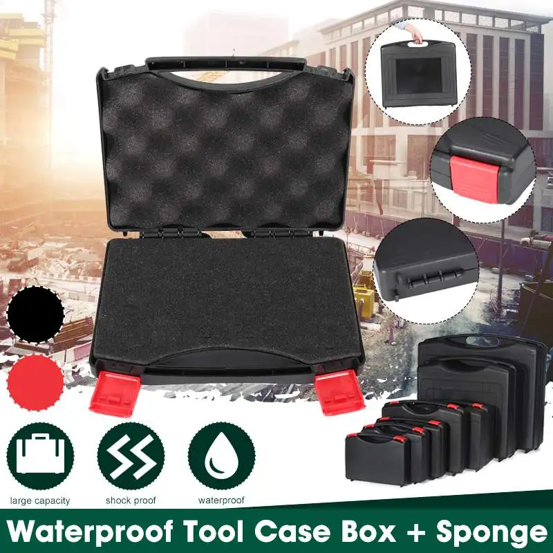 Hardware Tool Case Plastic ToolBox Portable Waterproof Safety Protection Tool Box Shockproof Equipment Instrument Case with Foam
Hardware Tool Case Plastic ToolBox Portable Waterproof Safety Protection Tool Box Shockproof Equipment Instrument Case with Foam