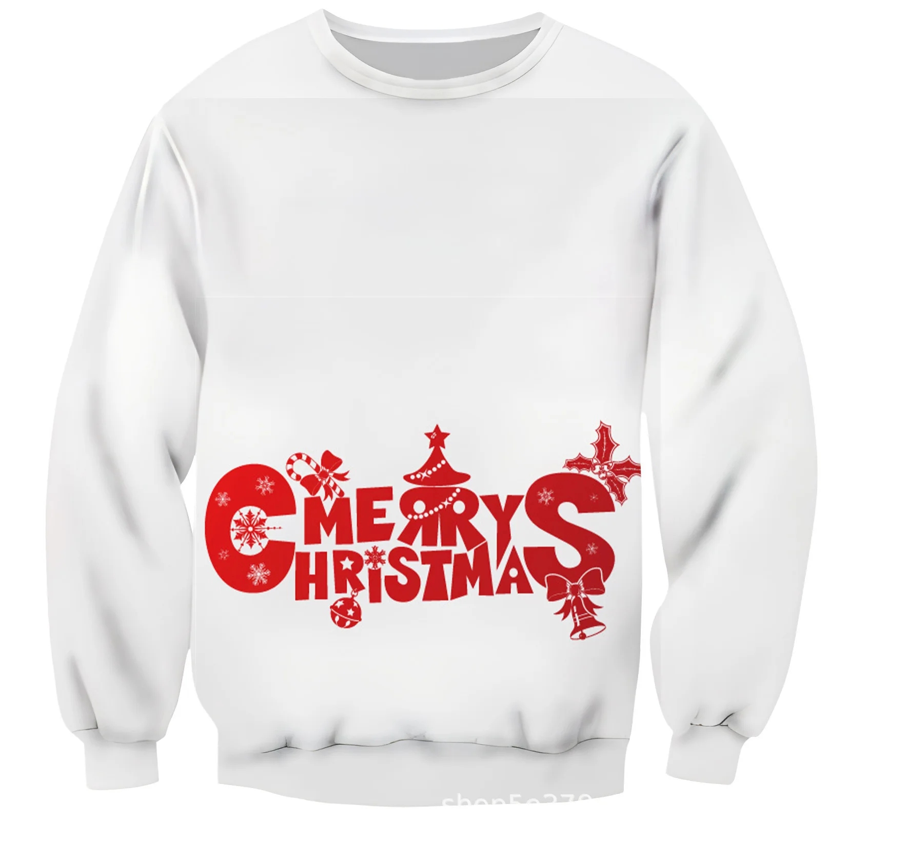 Autumn Winter Women Pullover Christmas Sweatshirts 3D Print Funny Santa Claus Long Sleeve Tops Casual Hoodie Female Clothing
Autumn Winter Women Pullover Christmas Sweatshirts 3D Print Funny Santa Claus Long Sleeve Tops Casual Hoodie Female Clothing