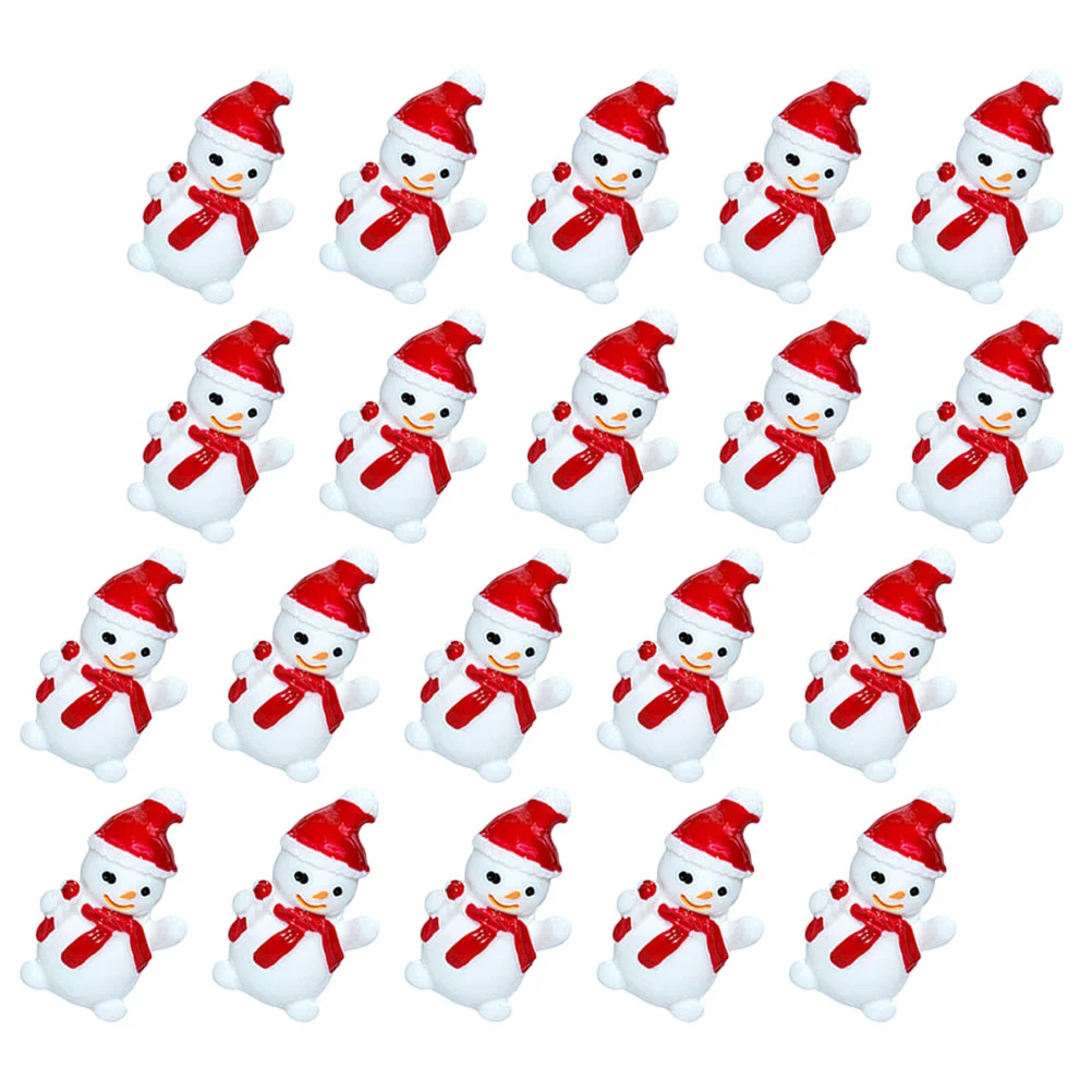 50 Pcs Mini Snowman Playset Accessories Statue Figurine Resin Ornaments Figurines
50 Pcs Mini Snowman Playset Accessories Statue Figurine Resin Ornaments Figurines