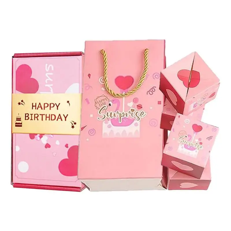Bounce Surprising Gift Box Creativity Folding Bouncing Red Envelope Gift Box DIY Folding Carton Gift Box For Weddings
Bounce Surprising Gift Box Creativity Folding Bouncing Red Envelope Gift Box DIY Folding Carton Gift Box For Weddings