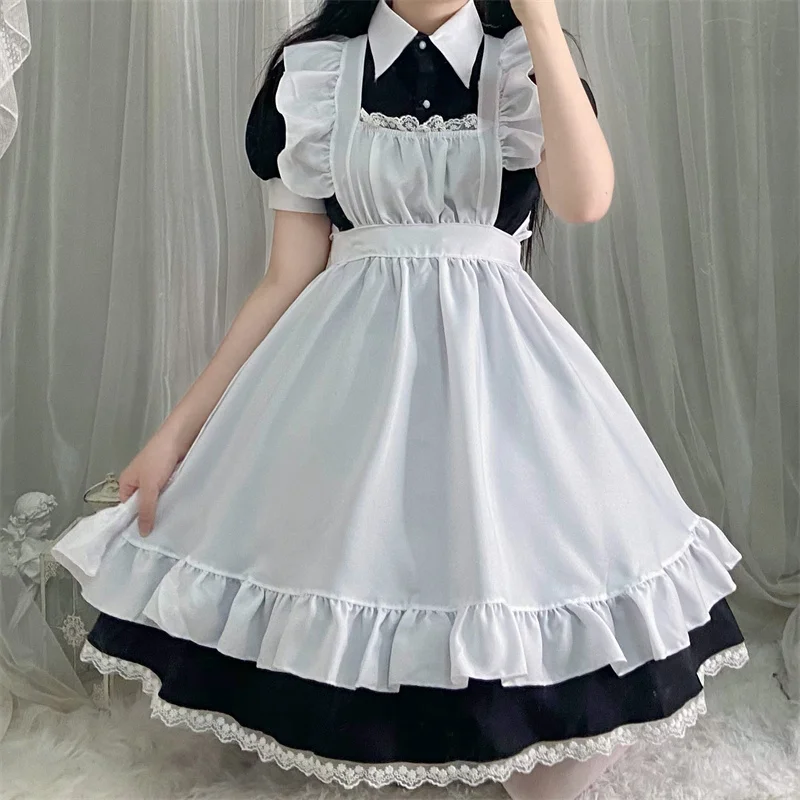 HAYA Cosplay Black Maid Outfit Cute Maid Soft Girl Lolita Dress Japanese Sexy Catwoman Uniform Lolita Cosplay Uniform Suit
HAYA Cosplay Black Maid Outfit Cute Maid Soft Girl Lolita Dress Japanese Sexy Catwoman Uniform Lolita Cosplay Uniform Suit