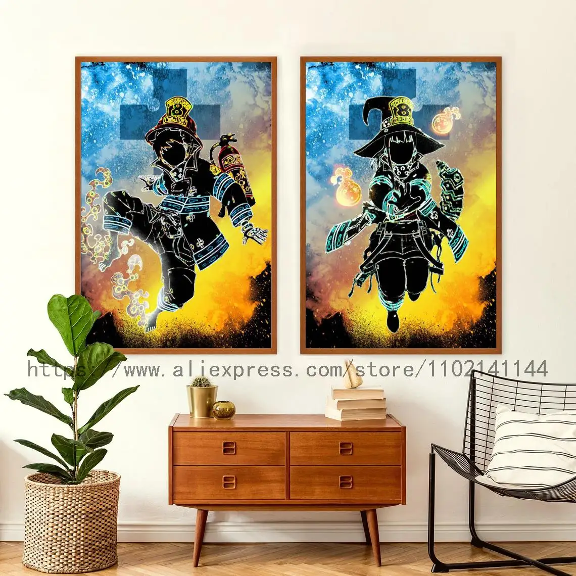 

Soul of the Black Mage Anime Decoration Art Poster Wall Art Personalized Gift Modern Family bedroom Decor Canvas Posters