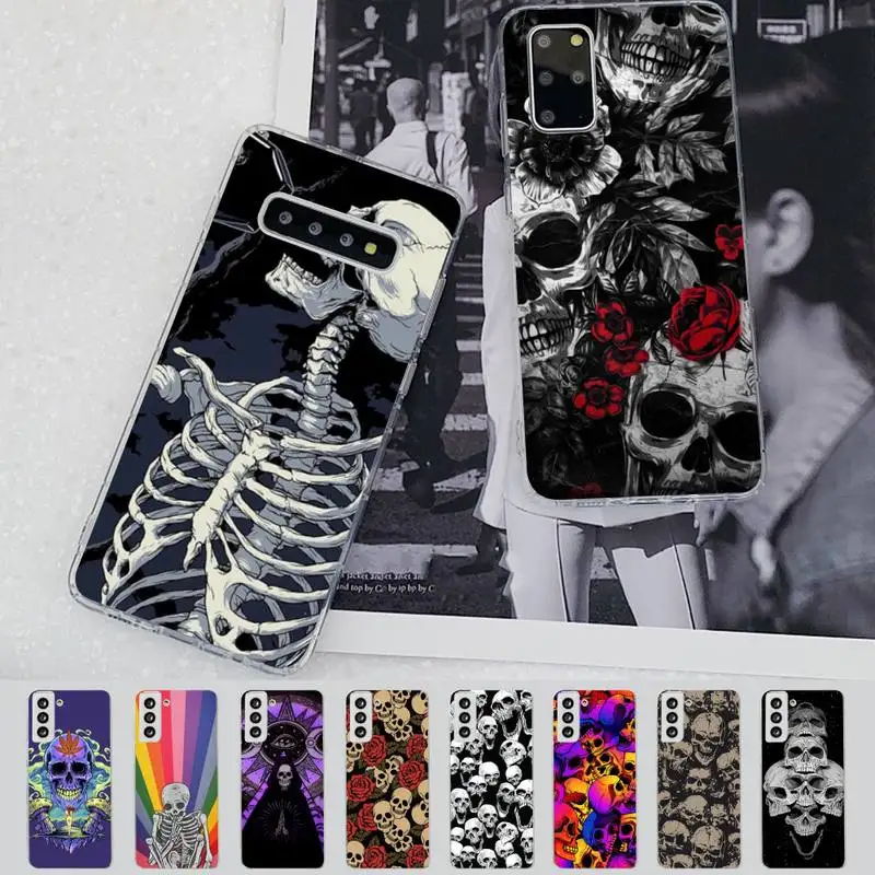 Horror Skull Phone Case for Samsung S21 A10 for Redmi Note 7 9 for Huawei P30Pro Honor 8X 10i cover
Horror Skull Phone Case for Samsung S21 A10 for Redmi Note 7 9 for Huawei P30Pro Honor 8X 10i cover