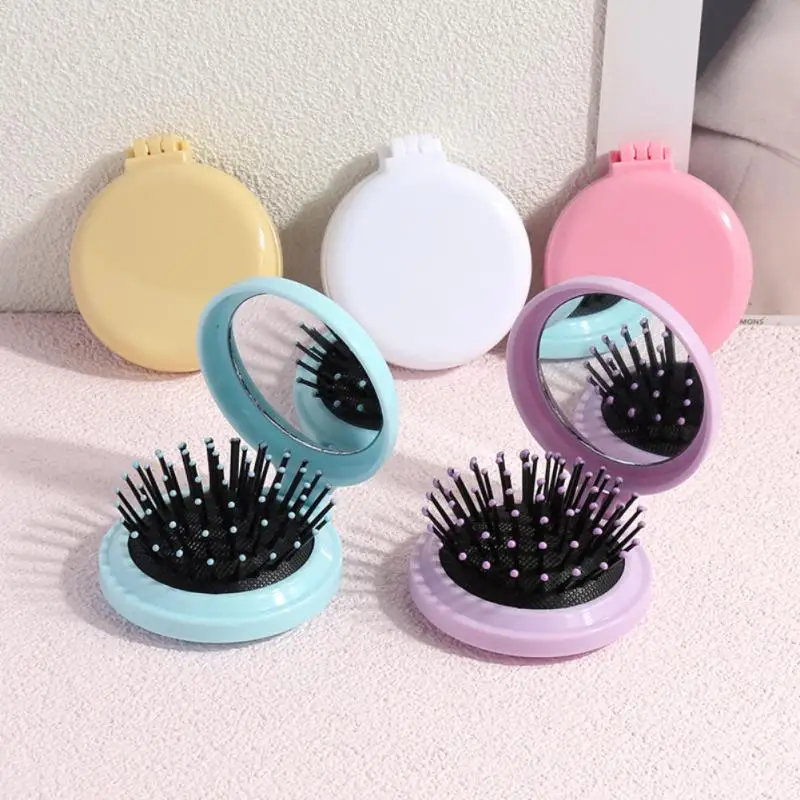 2 In 1 Head Massage Comb with Mirror Folding Hair Massage Scalp Brush Portable Air Cushion Comb Mini Airbag Comb Tool
2 In 1 Head Massage Comb with Mirror Folding Hair Massage Scalp Brush Portable Air Cushion Comb Mini Airbag Comb Tool