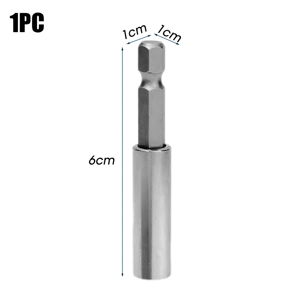 Удлинитель для магнитного шуруповерта с шестигранным хвостовиком, 60 мм, 1/4 дюйма 
Удлинитель для магнитного шуруповерта с шестигранным хвостовиком, 60 мм, 1/4 дюйма