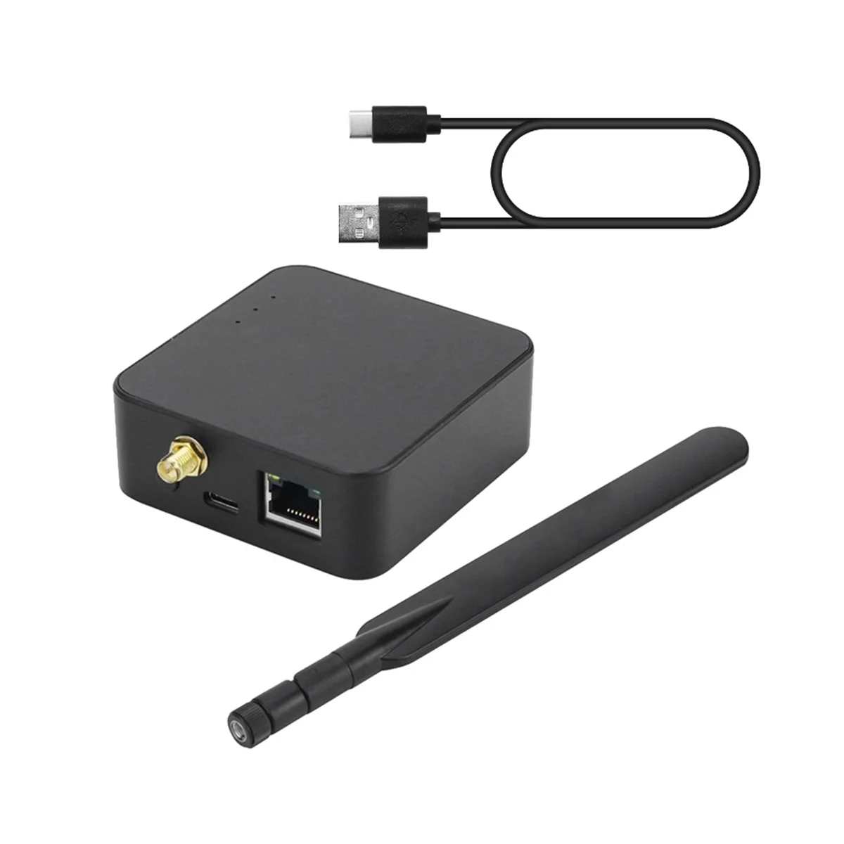 Маршрутизатор-координатор Zigbee 3,0 с портом LAN Zigbee для модуля CC2652P Zigbee2Mqtt, черный 
Маршрутизатор-координатор Zigbee 3,0 с портом LAN Zigbee для модуля CC2652P Zigbee2Mqtt, черный