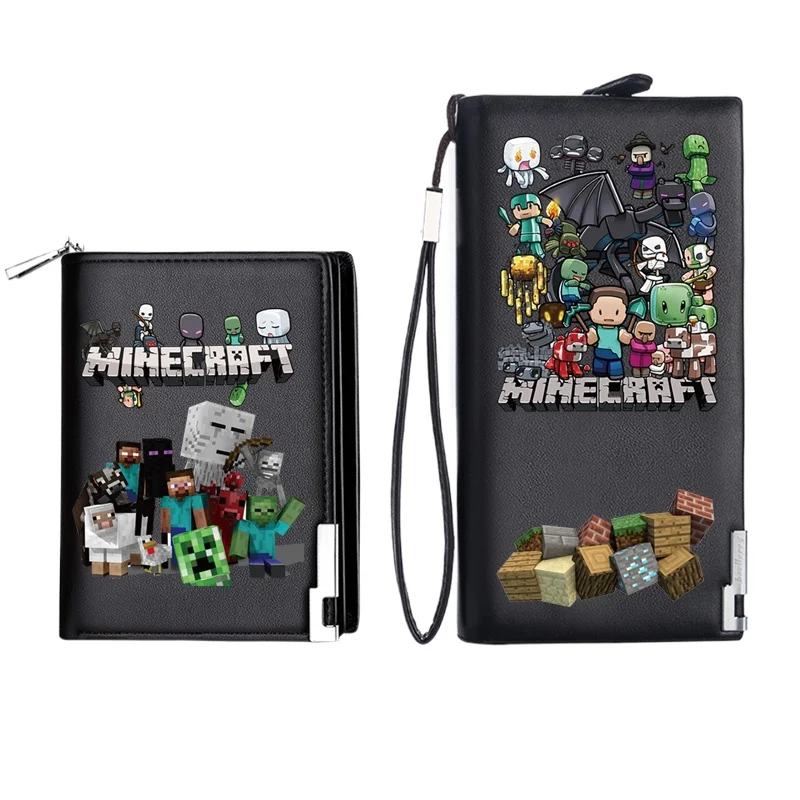 Minecraft Game Cartoon Coin Purse Anime Wallet Teenager PU Wallet ID Credit Card Box Simple Business Card Box 
Minecraft Game Cartoon Coin Purse Anime Wallet Teenager PU Wallet ID Credit Card Box Simple Business Card Box