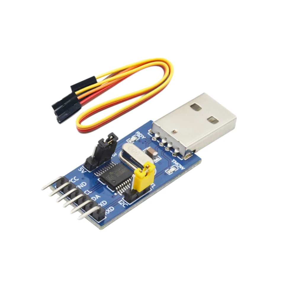 

CH341T Two-In-One Module USB to I2C IIC UART USB to TTL Single-Chip Serial Port Downloader
