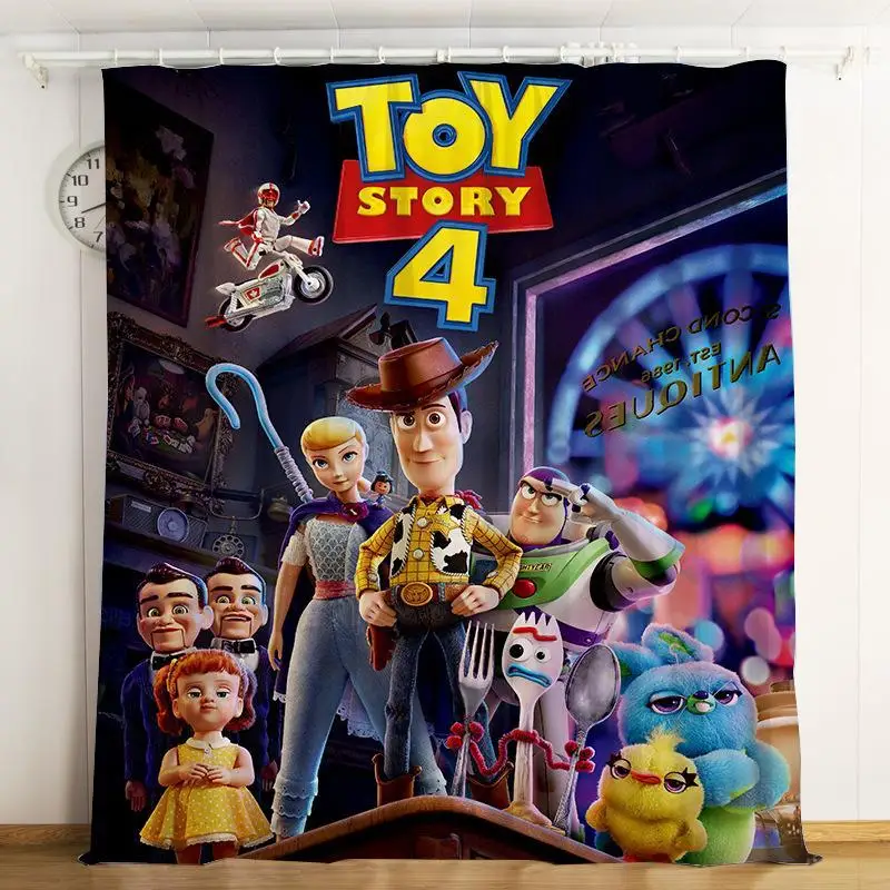 Disney Toy Story Cartoon Curtains Partition Bedroom Living Room Children's Room Home Blackout Cloth Curtain Decoration Home
Disney Toy Story Cartoon Curtains Partition Bedroom Living Room Children's Room Home Blackout Cloth Curtain Decoration Home