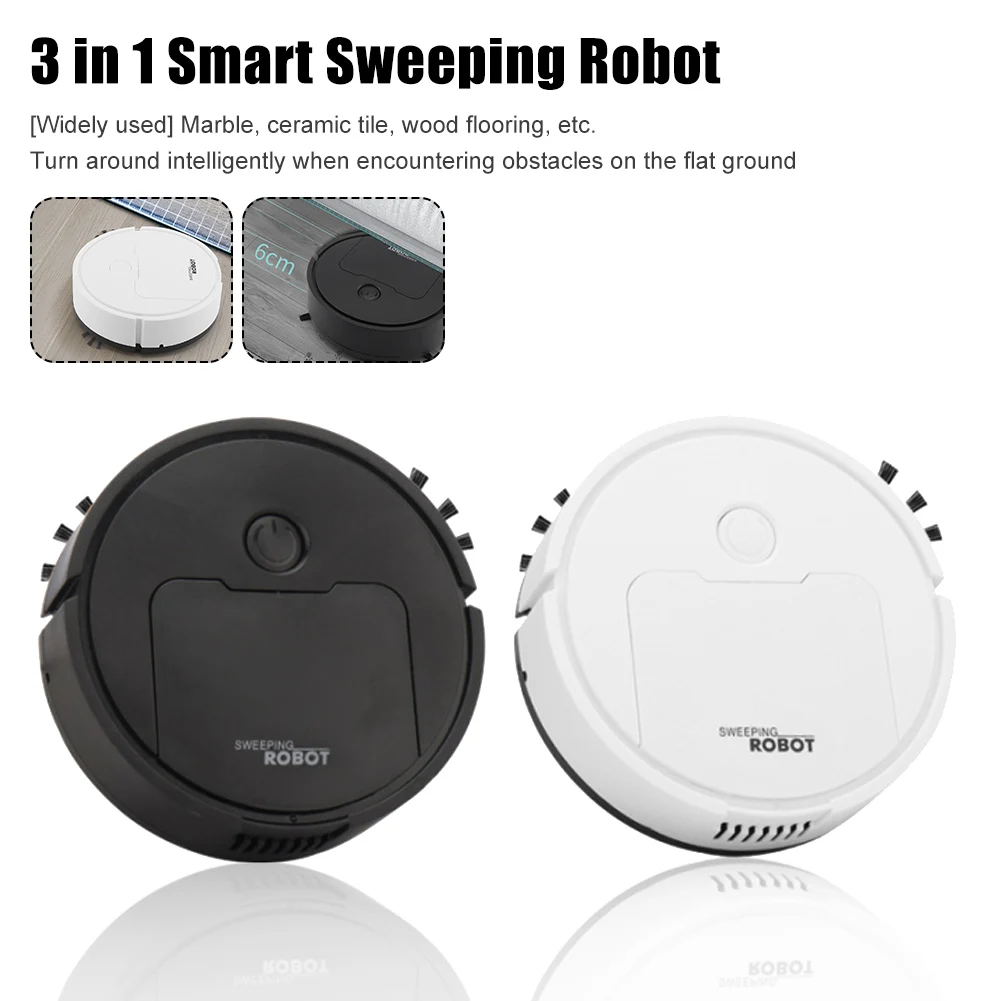 3in1 Smart Sweeping Robot Vacuum Cleaner Intelligent Low Noise Floor Sweeper Dust Catcher Carpet Cleaner Home Cleaning Machine
3in1 Smart Sweeping Robot Vacuum Cleaner Intelligent Low Noise Floor Sweeper Dust Catcher Carpet Cleaner Home Cleaning Machine