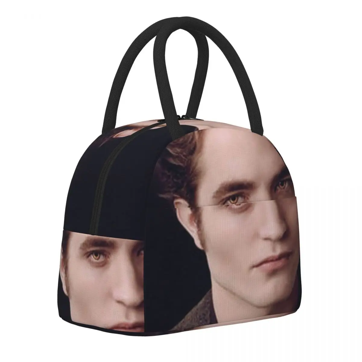 Robert Pattinson Vampire Lunch Bag For Women Actor Graphic Lunch Box Cute Office Cooler Bag Convenient Waterproof Tote Food Bags
Robert Pattinson Vampire Lunch Bag For Women Actor Graphic Lunch Box Cute Office Cooler Bag Convenient Waterproof Tote Food Bags