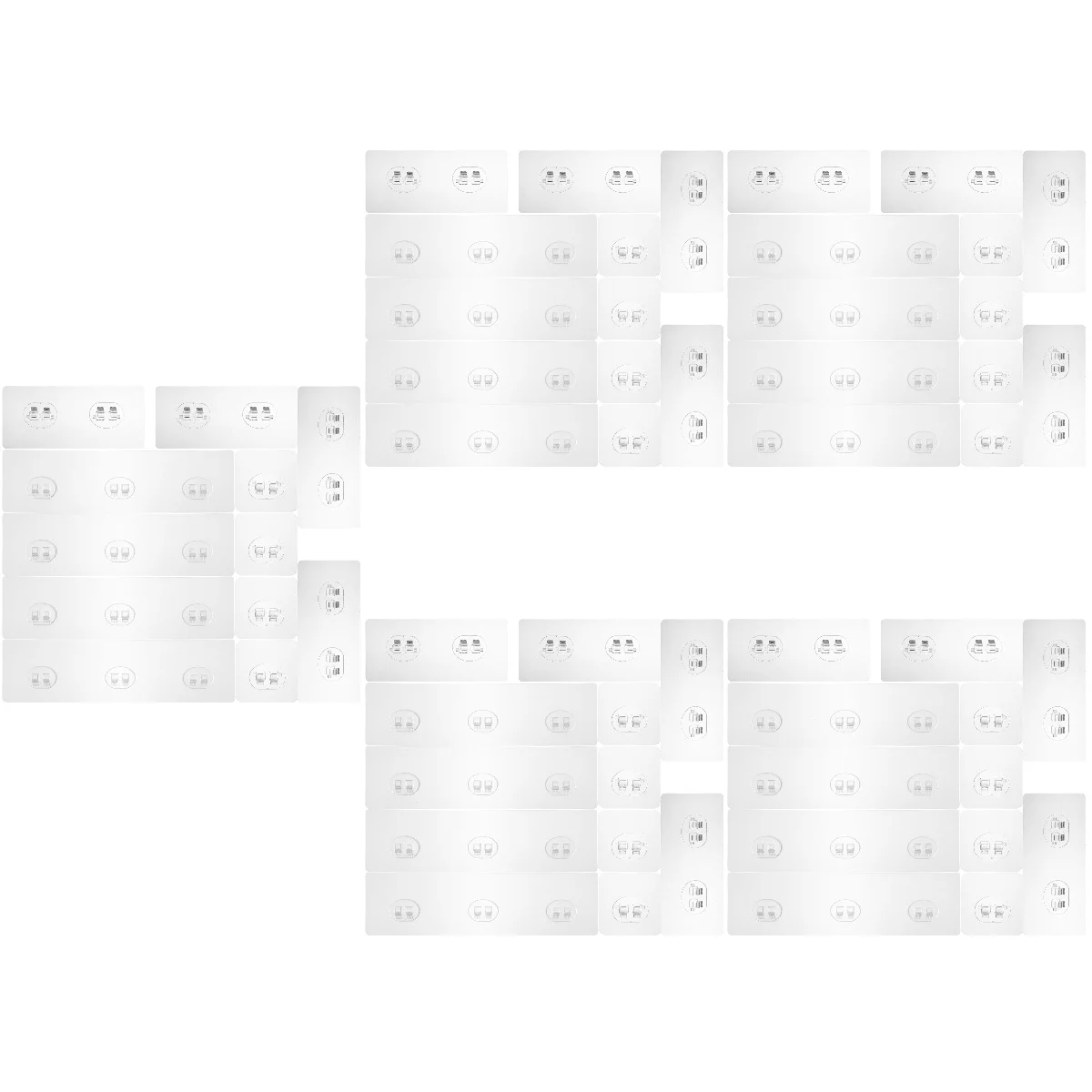 60 pcs Stick On Hooks Bathroom Hook Wall Hooks Over The Door Hook Kitchen Hook Wall Mounted Hook Multipurpose Hook
60 pcs Stick On Hooks Bathroom Hook Wall Hooks Over The Door Hook Kitchen Hook Wall Mounted Hook Multipurpose Hook