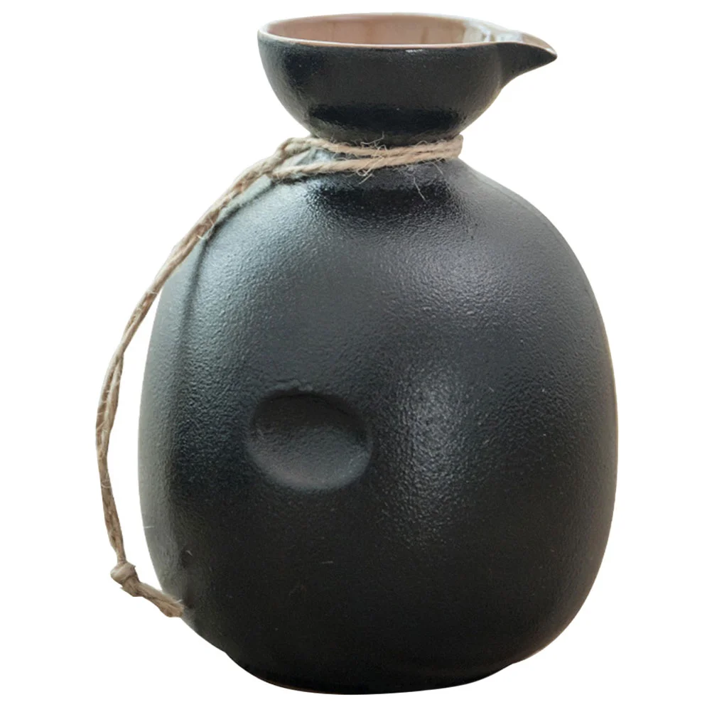 Japanese Style Hip Flask Exquisite Sake Kettle Ceramic Saki Pot Storage Holder
Japanese Style Hip Flask Exquisite Sake Kettle Ceramic Saki Pot Storage Holder
