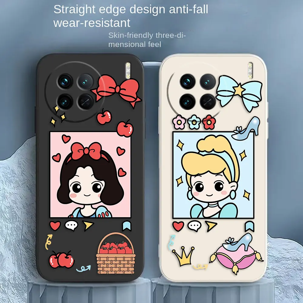 Princess Cinderella Snow White Phone Case For VIVO X21I X21S X23 X27 X30 X50 X60 X70 X80 X90 5G PRO PLUS Case Funda Shell Capa
Princess Cinderella Snow White Phone Case For VIVO X21I X21S X23 X27 X30 X50 X60 X70 X80 X90 5G PRO PLUS Case Funda Shell Capa