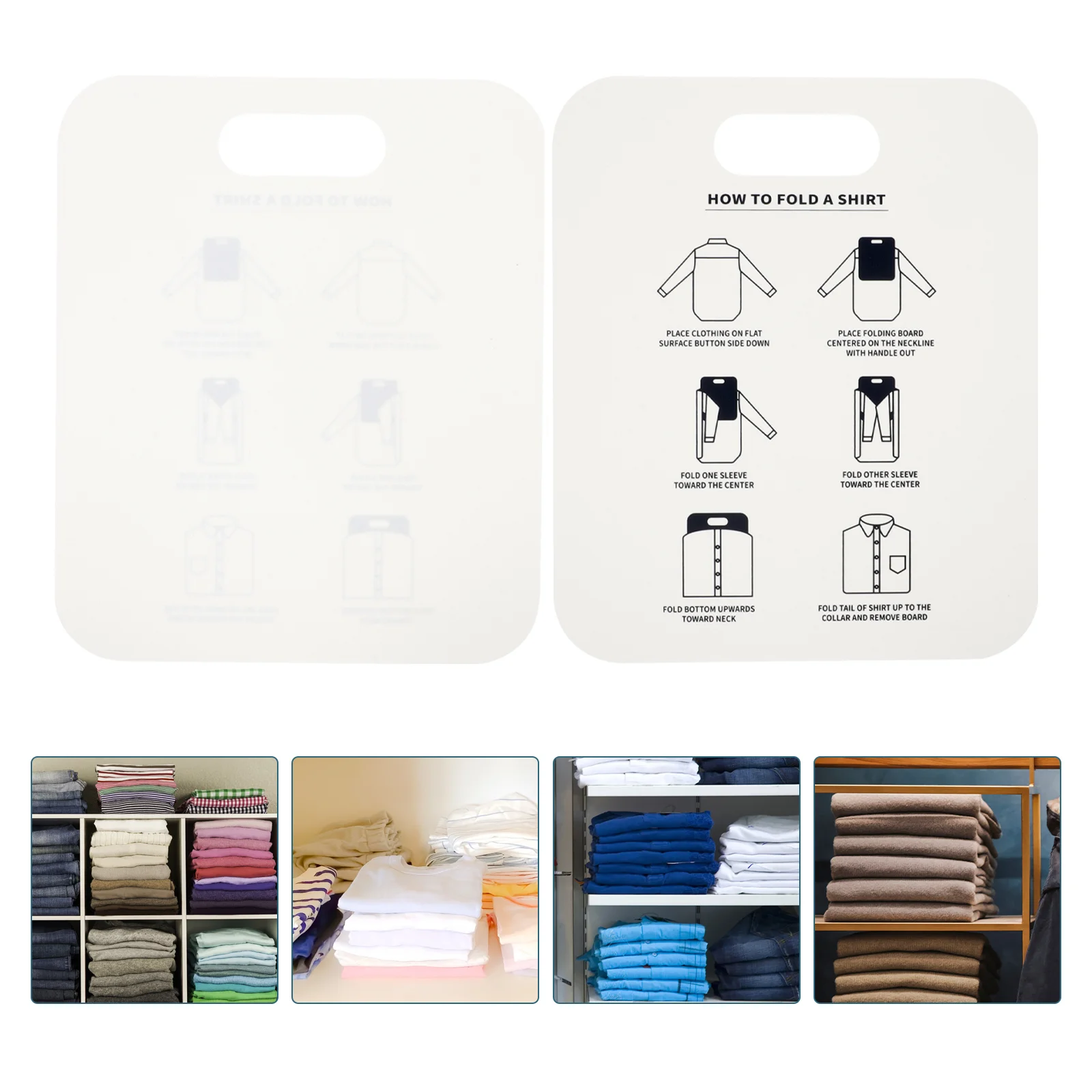 2 Pcs Shirt Folding Board Hangers PP Garment Folder Liner Support Cardboard Anti-wrinkle Stacking Wrapping
2 Pcs Shirt Folding Board Hangers PP Garment Folder Liner Support Cardboard Anti-wrinkle Stacking Wrapping
