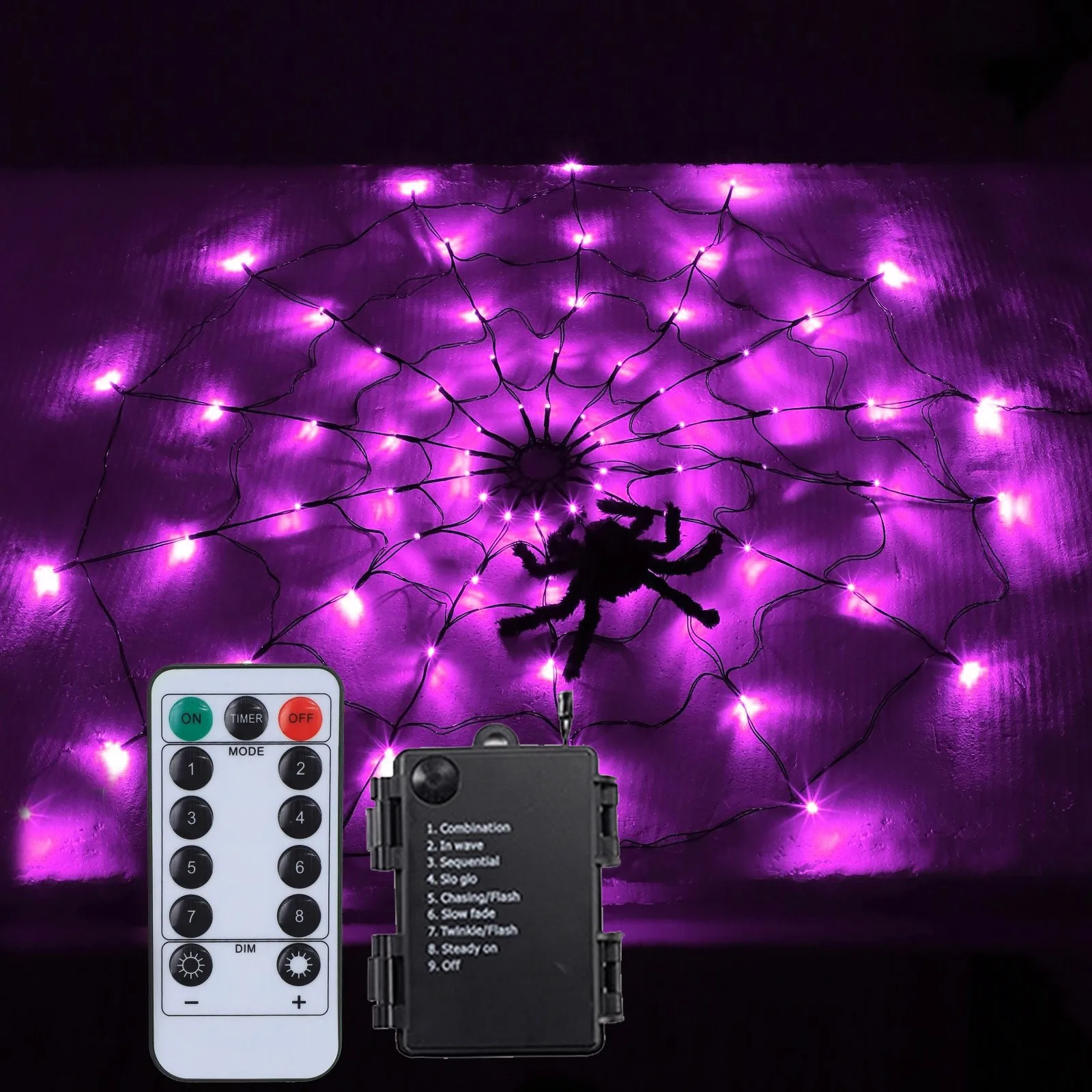 Украшение для Хэллоуина, 96 светодиодов, 47,2 дюйма, супер реалистичное гигантское Внутреннее и наружное фиолетовое освещение, 8 украшений для ...
Украшение для Хэллоуина, 96 светодиодов, 47,2 дюйма, супер реалистичное гигантское Внутреннее и наружное фиолетовое освещение, 8 украшений для ...