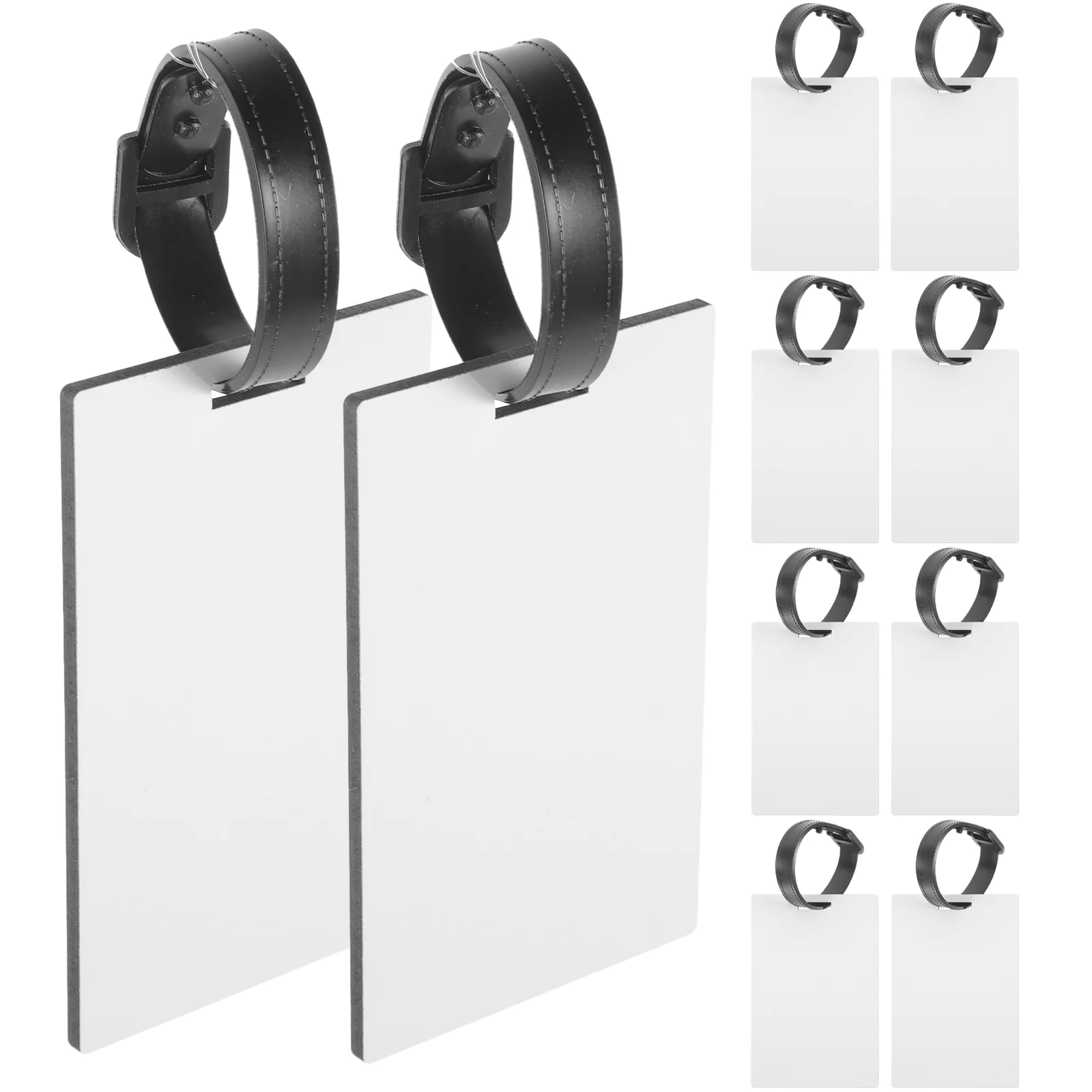 10pcs Blank Luggage Tags DIY Blank Suitcase Tags Multi-use Travel Tags Heat Transfer Suitcase Labels
10pcs Blank Luggage Tags DIY Blank Suitcase Tags Multi-use Travel Tags Heat Transfer Suitcase Labels