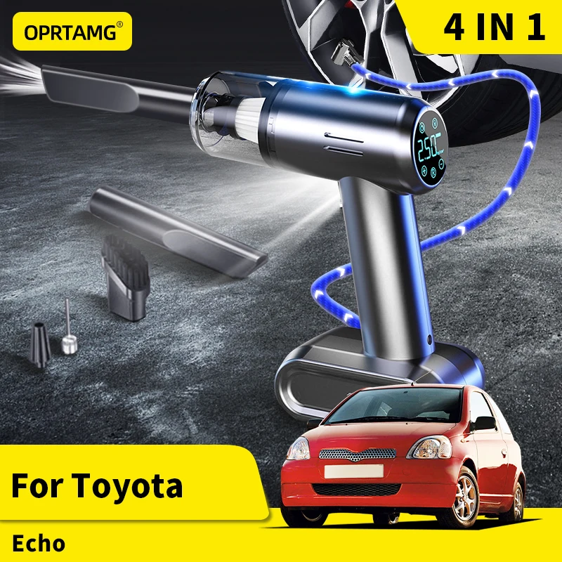 22000PA Four In One Car Wireless Electric Air Inflatable Pump Vacuum Cleaner For Toyota Echo 2000 2001 2002-2022 Car Accessories
22000PA Four In One Car Wireless Electric Air Inflatable Pump Vacuum Cleaner For Toyota Echo 2000 2001 2002-2022 Car Accessories