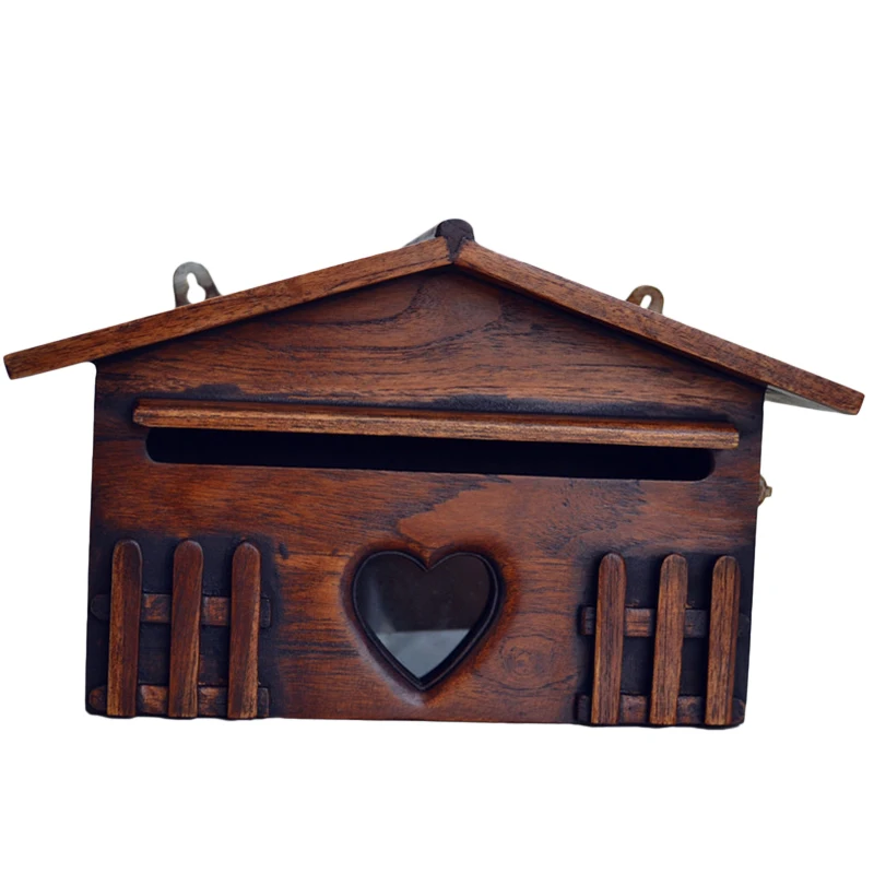 Retro Wooden Post Box Exquisite Mailbox Outdoor Rainproof Suggestion Box Creative Letter Box For Home Office Supplies
Retro Wooden Post Box Exquisite Mailbox Outdoor Rainproof Suggestion Box Creative Letter Box For Home Office Supplies