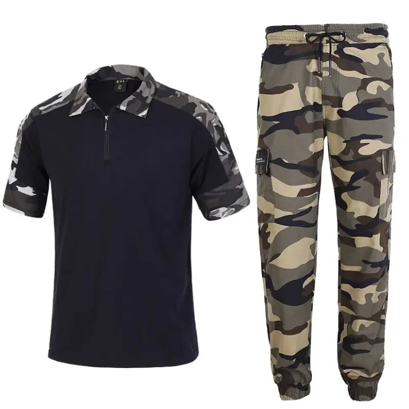 Men's Summer Thin Stretch Camouflage Short-Sleeved Cotton Labor Insurance Welder Anti-Scalding Anti-Dirty Suit Men's Clothes
Men's Summer Thin Stretch Camouflage Short-Sleeved Cotton Labor Insurance Welder Anti-Scalding Anti-Dirty Suit Men's Clothes