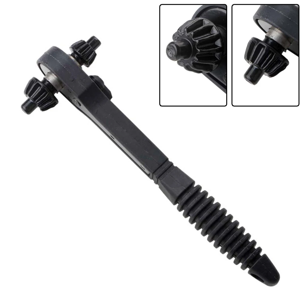 1pcs 2in1 Drill Chuck Key Ratchet Spanner Wrench Hand Drill Chuck Wrench Non-slip Handle Loosen Tighten Drill Chuck
1pcs 2in1 Drill Chuck Key Ratchet Spanner Wrench Hand Drill Chuck Wrench Non-slip Handle Loosen Tighten Drill Chuck