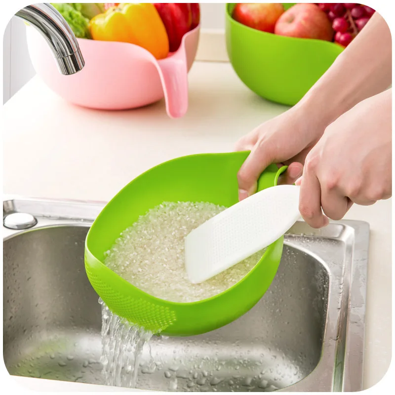 1Pcs Rice Washer Plastic Sieve Fruit Bowl Plastic Clean Machine Vegetables Basin Basket Washing Filter Strainer Kitchen Tackle
1Pcs Rice Washer Plastic Sieve Fruit Bowl Plastic Clean Machine Vegetables Basin Basket Washing Filter Strainer Kitchen Tackle