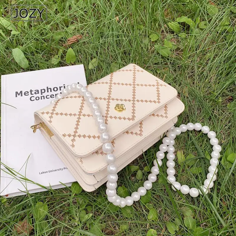 JOZY High Quality Pearl Pu Leather Shoulder Bag Brand Designer Casual Ladies Flap Purses And Handbag Clutch Tote Bags For Women
JOZY High Quality Pearl Pu Leather Shoulder Bag Brand Designer Casual Ladies Flap Purses And Handbag Clutch Tote Bags For Women
