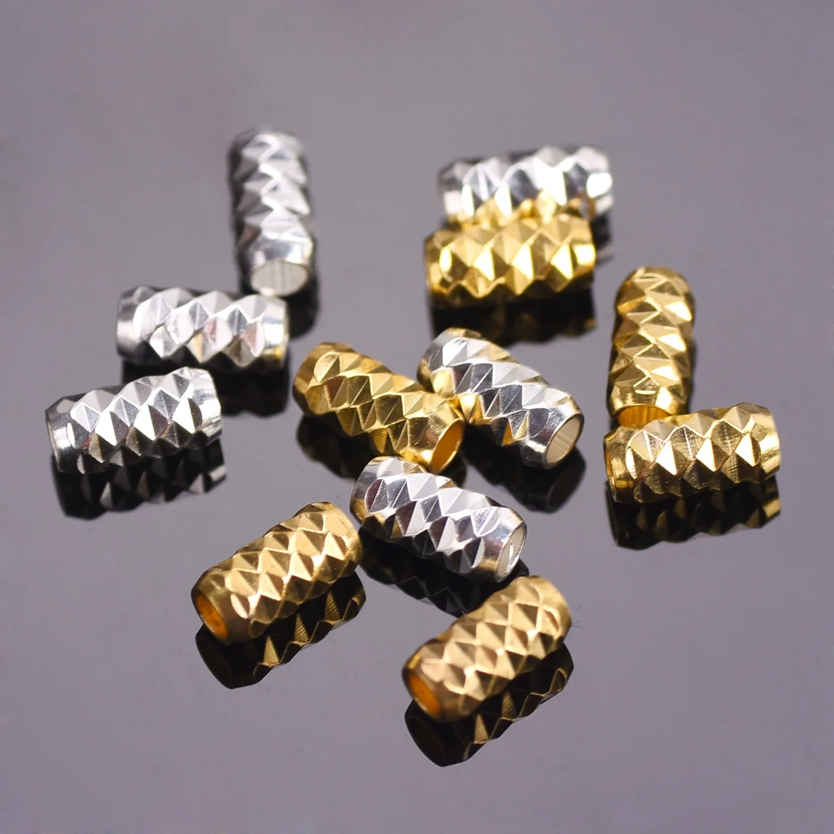 25pcs Tube Shape 6x3mm Plated Color Brass Metal Loose Spacer Beads Lot For Jewelry Making DIY Findings
25pcs Tube Shape 6x3mm Plated Color Brass Metal Loose Spacer Beads Lot For Jewelry Making DIY Findings