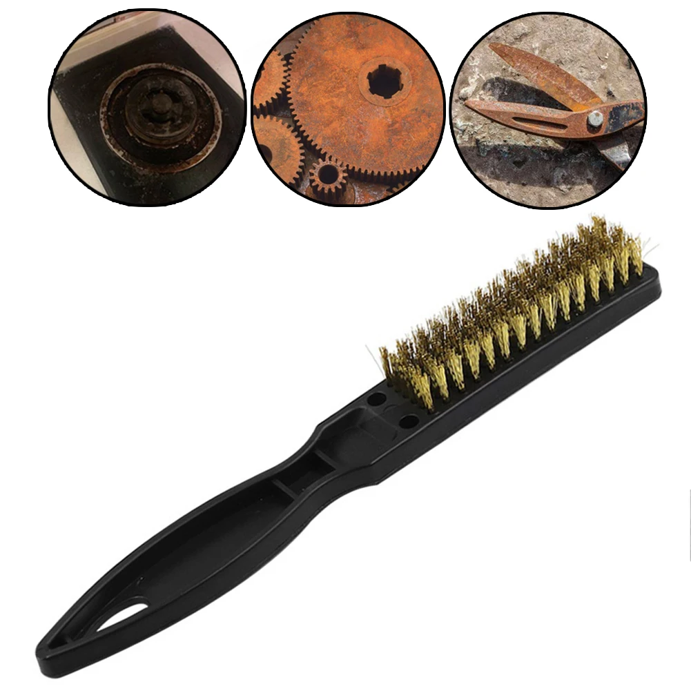 85mm Copper Wire Brush 220*27mm For Household Cleaning Metal Rust Remover Cleaning Mechanical Rust Removal Polishing Tool
85mm Copper Wire Brush 220*27mm For Household Cleaning Metal Rust Remover Cleaning Mechanical Rust Removal Polishing Tool